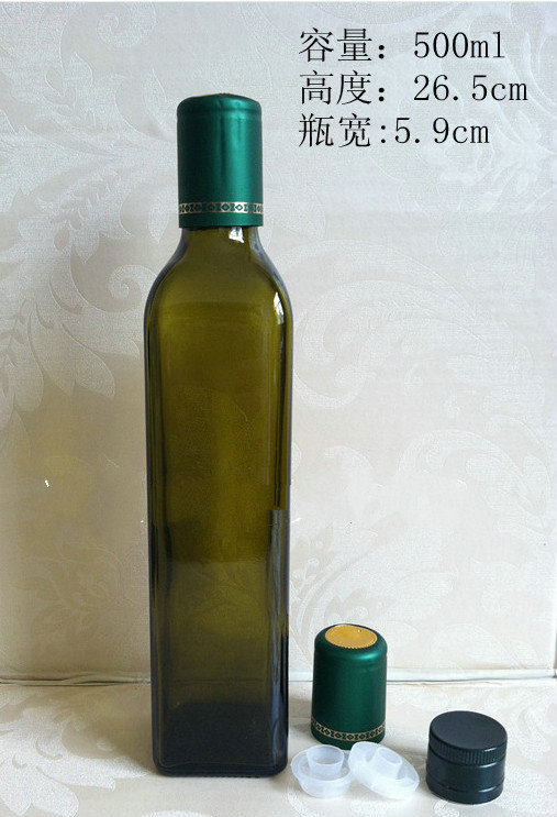 500ml茶油瓶玻璃圖片